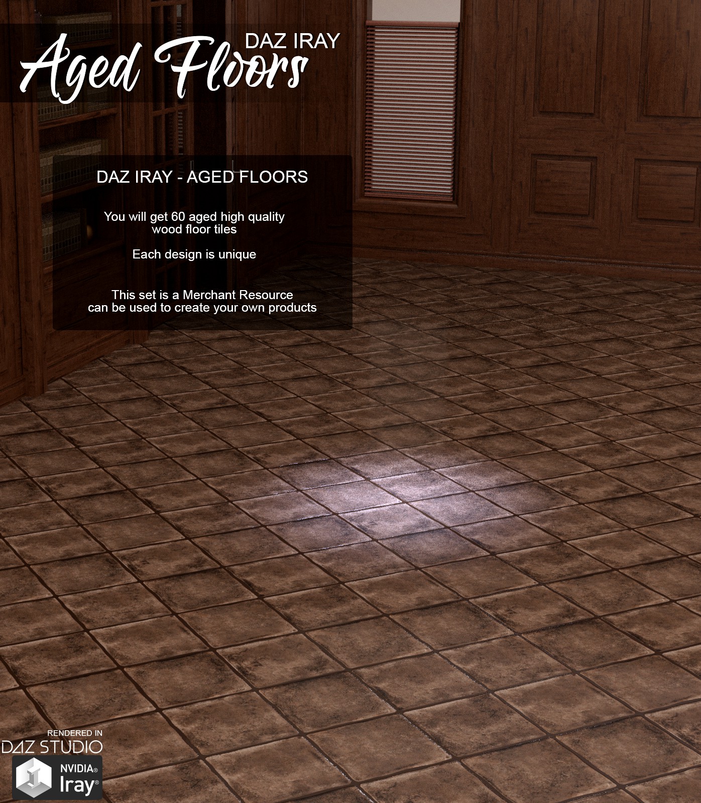 DAZ Iray - Aged Floors