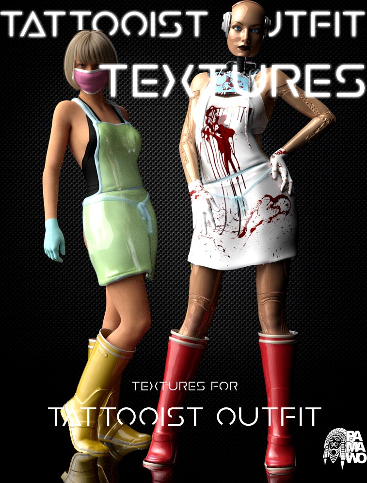 Tattooist Outfit Textures