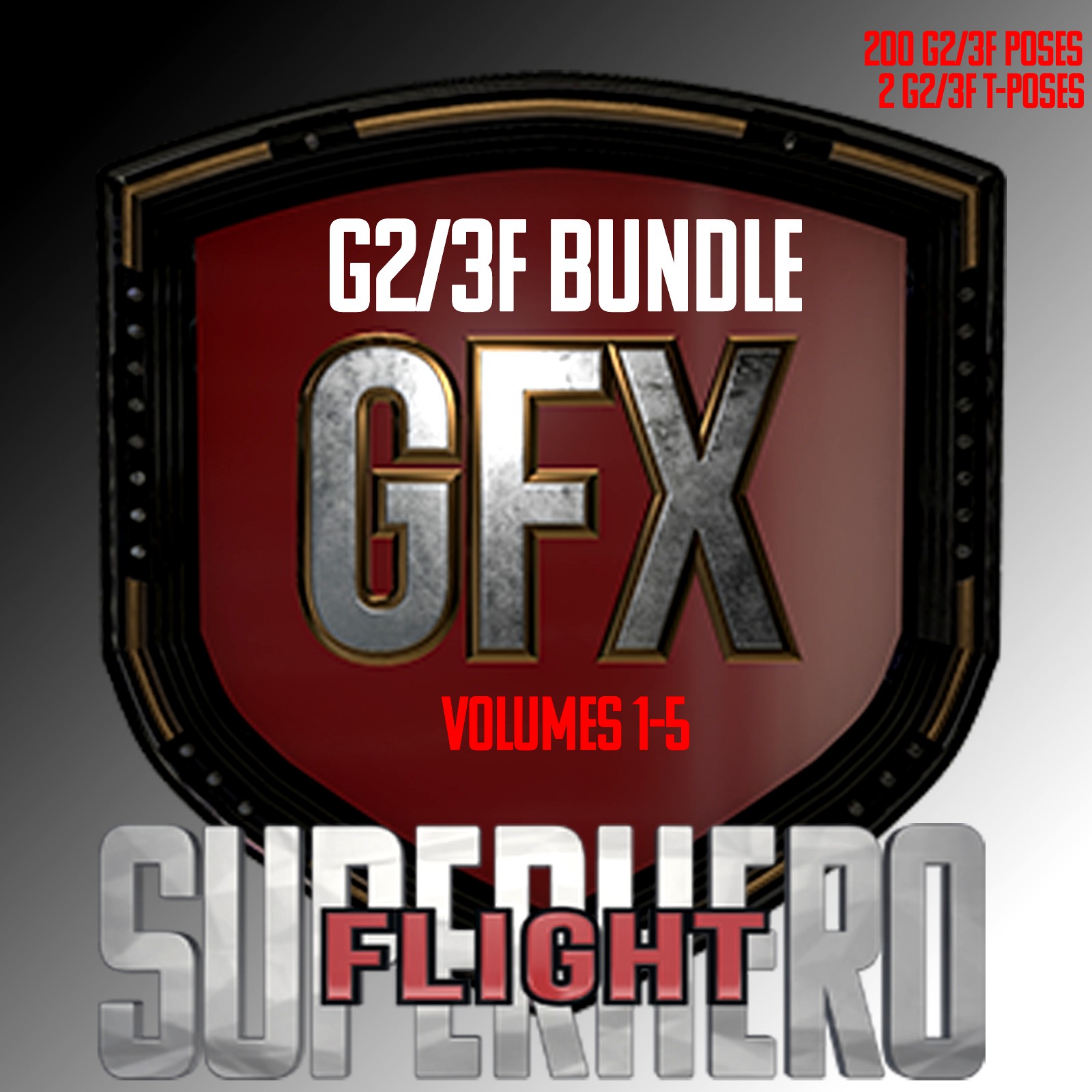 SuperHero Flight Bundle for G2F and G3F