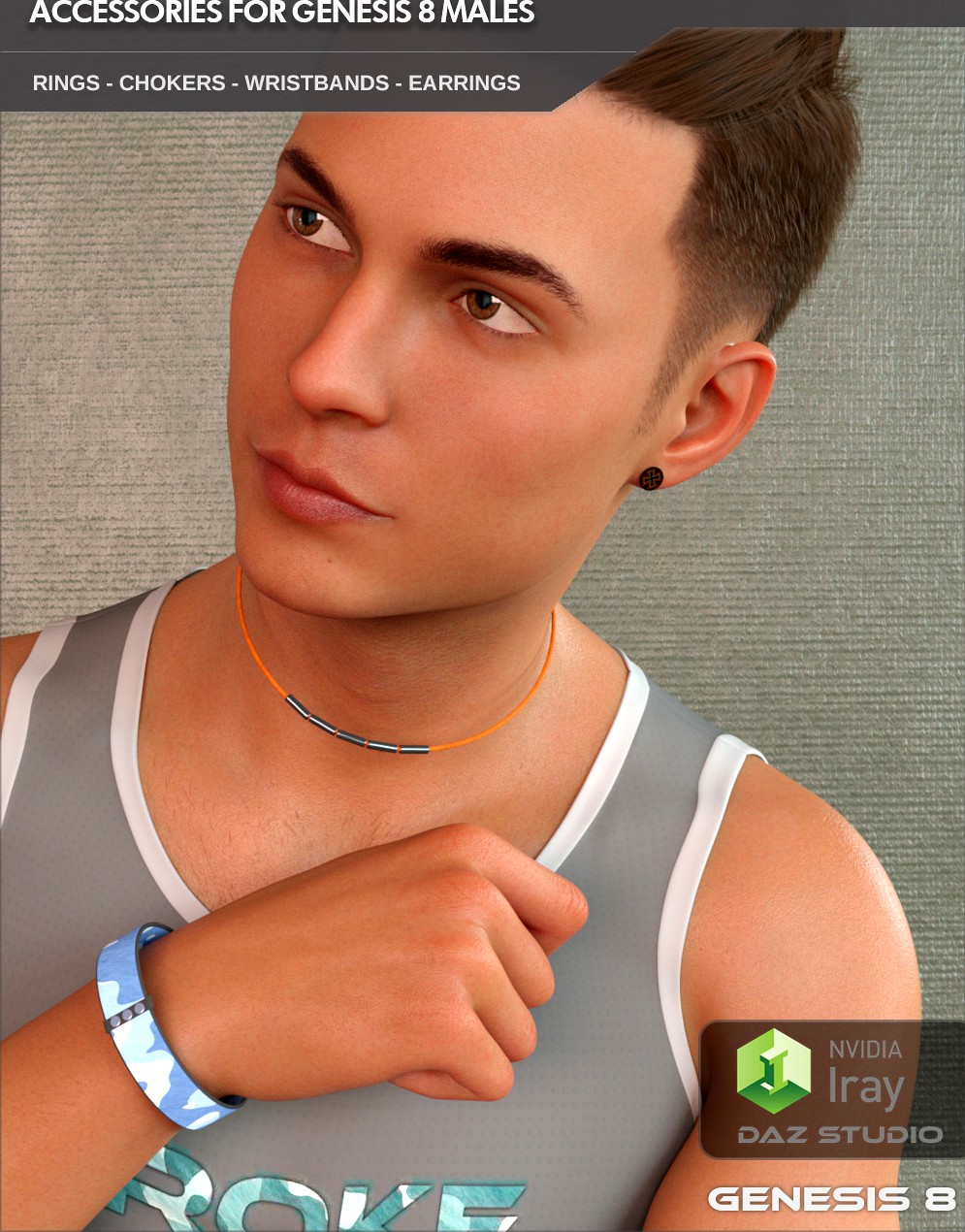 Accessories Set I for Genesis 8 Males