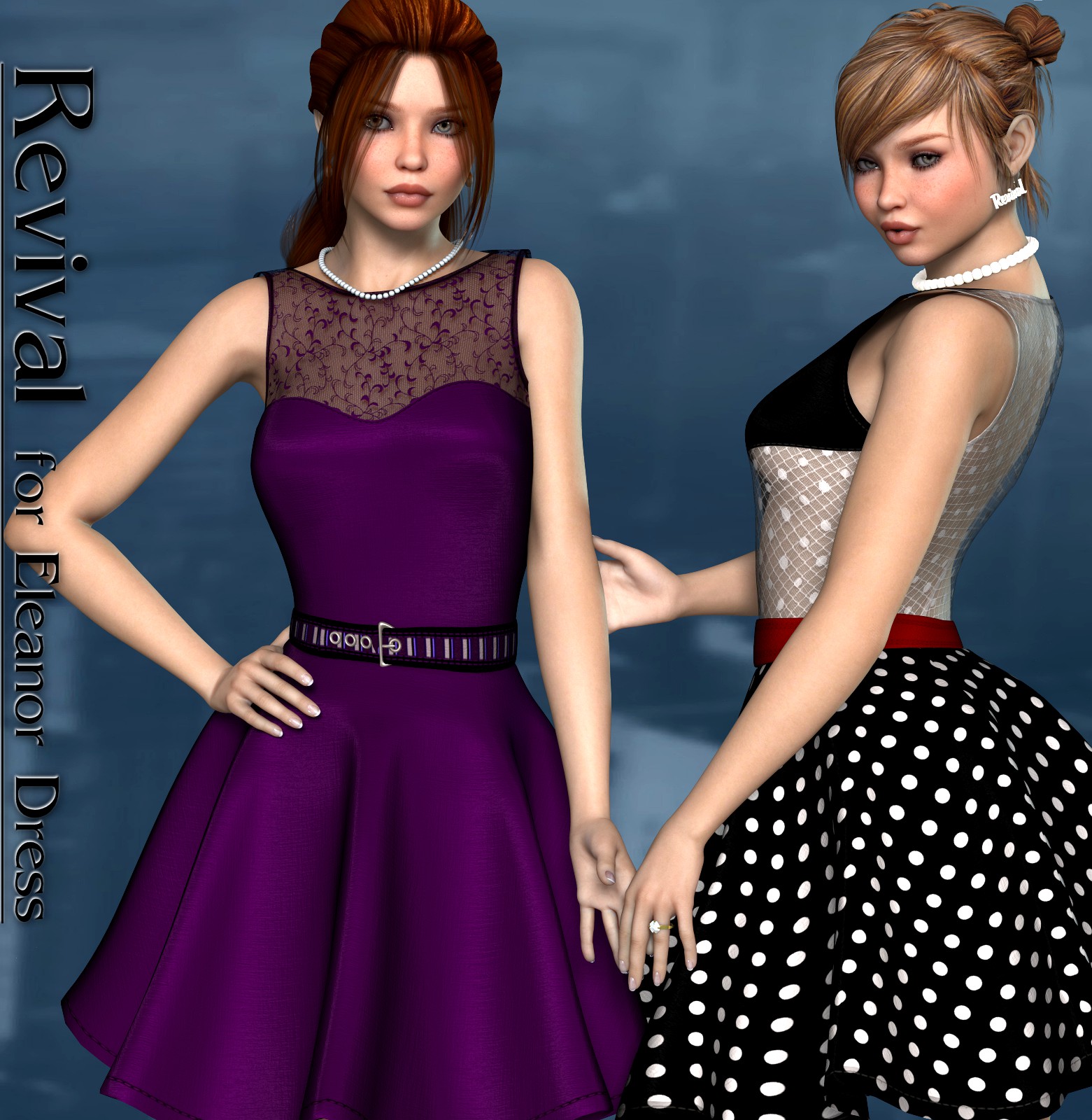 Revival for Eleanor Dress V4_Poser