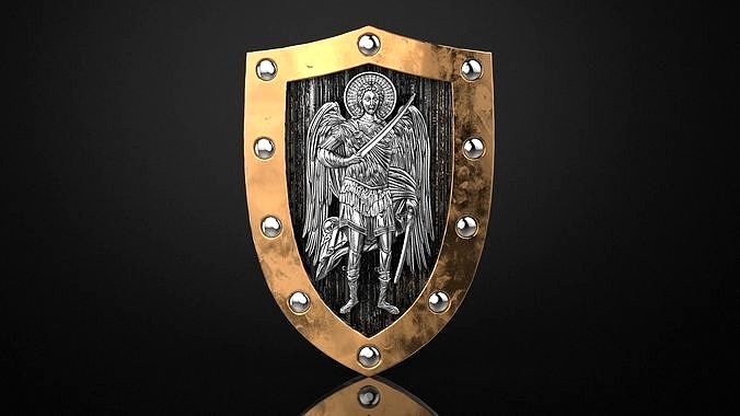 Archangel Michael Shield | 3D