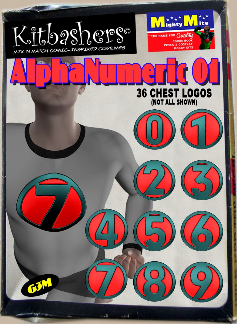 AlphaNumeric Symbols v01 MMKBG3M