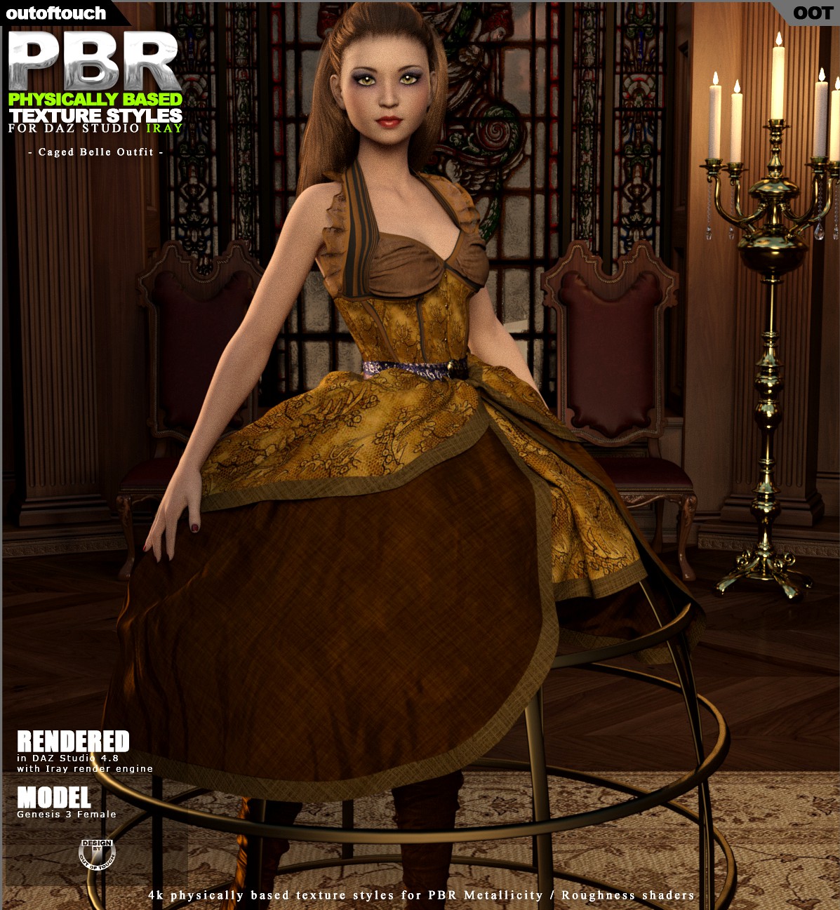 OOT PBR Texture Styles for Caged Belle