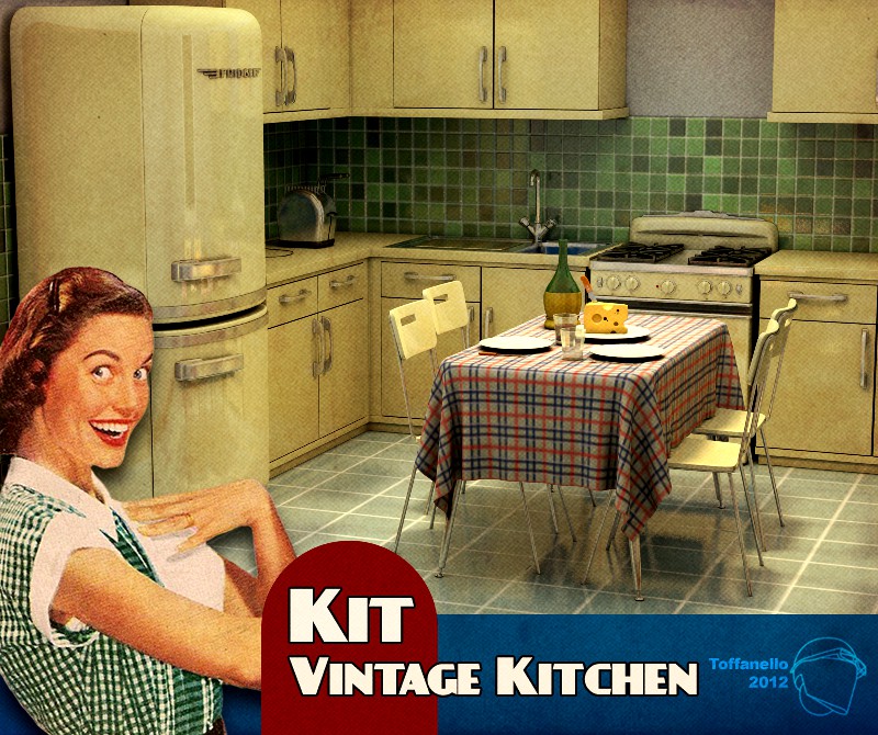 Kit Vintage Kitchen