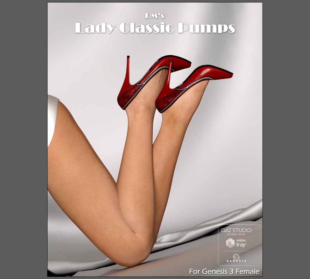DMs Lady Classic Pumps - Extended License