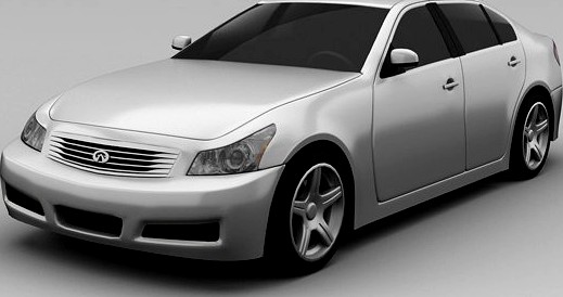 Infiniti G35x 2007 3D Model