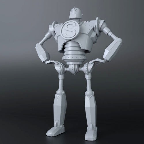 Iron Giant 3D Print Ready model v2 | 3D