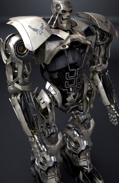 Robot Warrior 3D Model