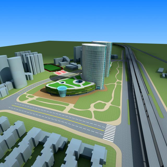 Architecture 635 3D Model