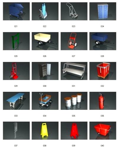 Dosch 3D - Industrial Objects V2