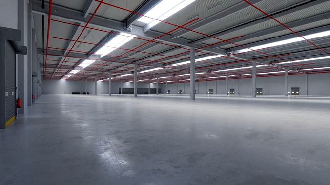 Industrial Warehouse Interior 6