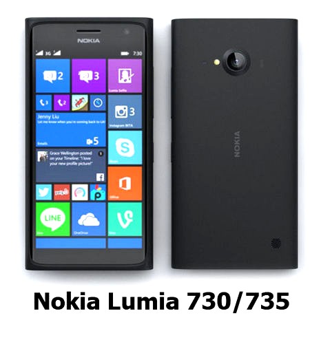 Nokia Lumia 730 Black