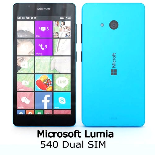 Microsoft Lumia 540 Dual SIM Blue