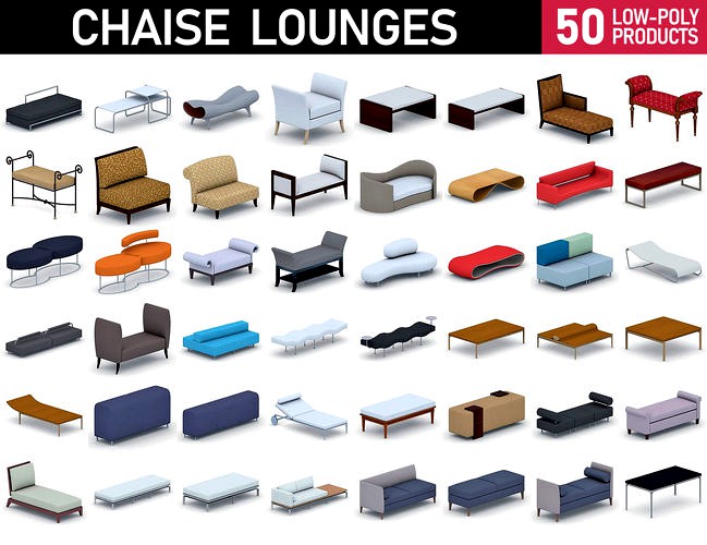 Chaise Lounge Chairs Collection