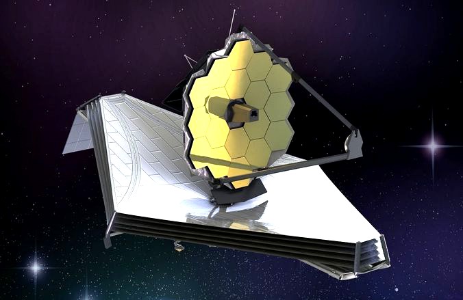 James Webb Space Telescope 3D model