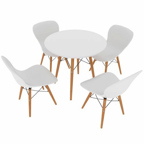 Dining set consisting of a table and chairs