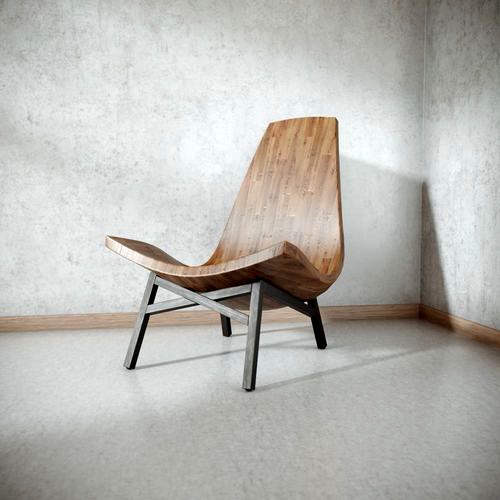 American Modern Wooden Chair