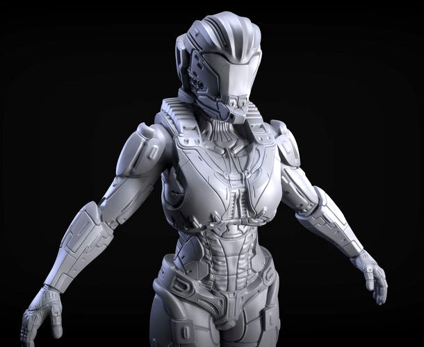 Sci-Fi Armor 5 Sculpt