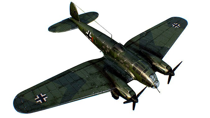 German medium bomber Heinkel He 111 series