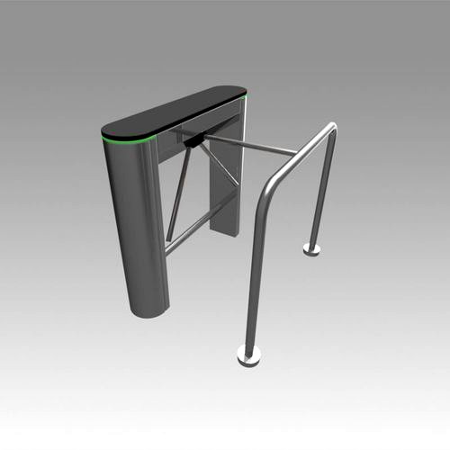 Turnstile tripod trilock with pipe fencing