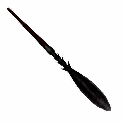 Sawtooth spear