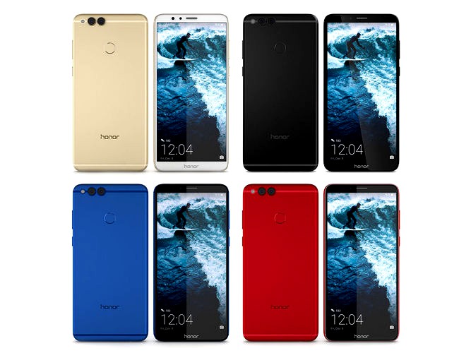 Huawei Honor 7X All Colors