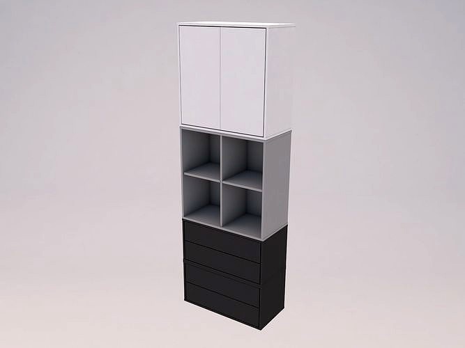 EKET cabinet combination Low-poly