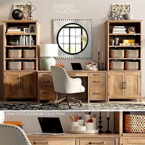 Pottery Barn PARKER HOME OFFICE FURNITURE COLLECTION