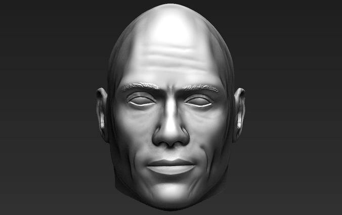 Dwayne The Rock Johnson standard version only mesh