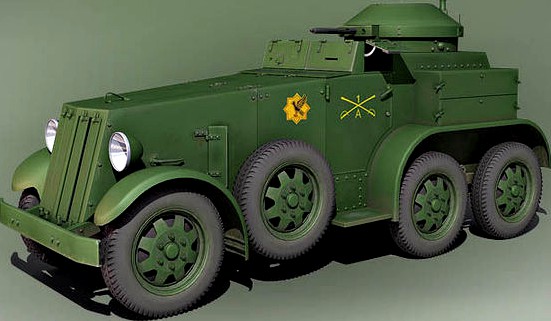 Cunningham combat car M1 USA 1932