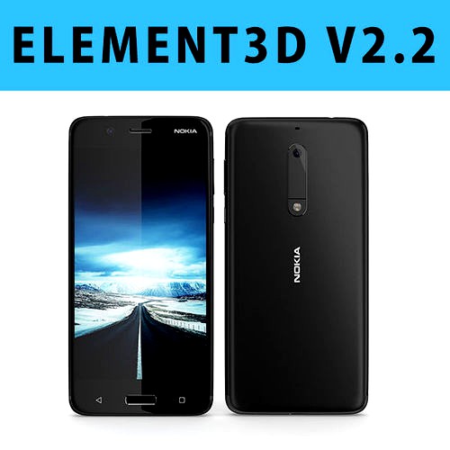 E3D - Nokia 5 2017 Black mode