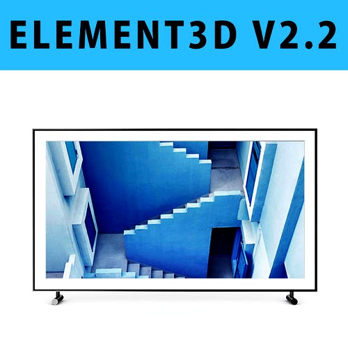 E3D - Samsung 65 Inches Class The Frame 4K UHD TV