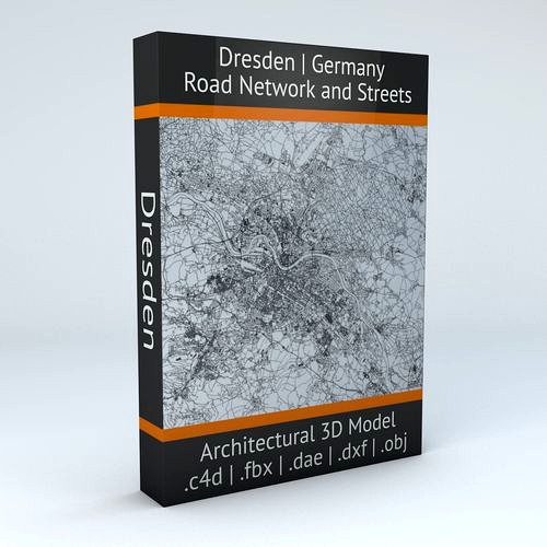 Dresden Road Network and Streets