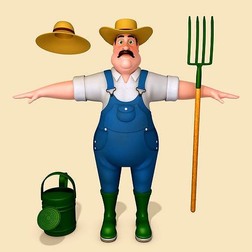 Cartoon Farmer