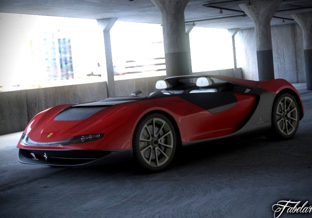 Ferrari Sergio concept 3D Model