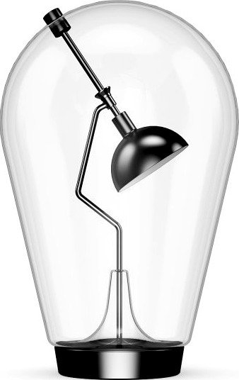 Glass Standing Lamp 3D Model