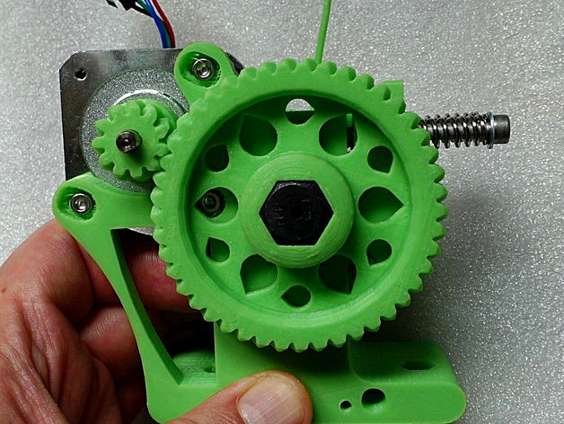 Ultimate Greg's Wade's Geared Extruder - 30mm version by AndrewBCN