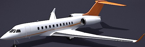 Bombardier 5000 global private jet