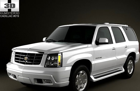 Cadillac Escalade 2002 3D Model