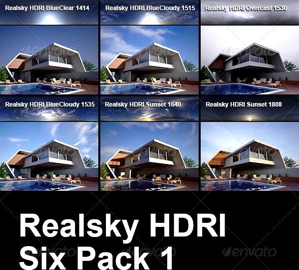 Realsky HDRI Six Pack 1