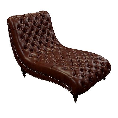 Chesterfield Chaise Lounge Chair