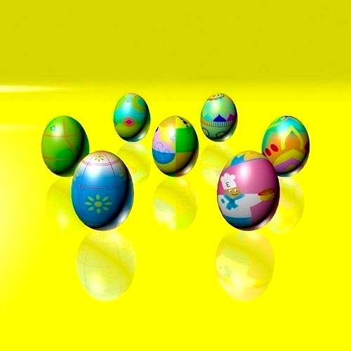 Easter Eggs Set 04