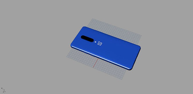 oneplus 7 pro blue 3D print model