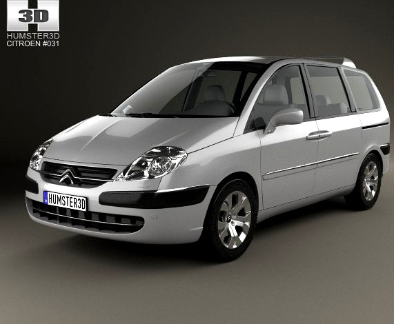 Citroen C8 2002 3D Model