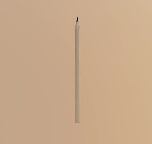 Pencil - Low Poly