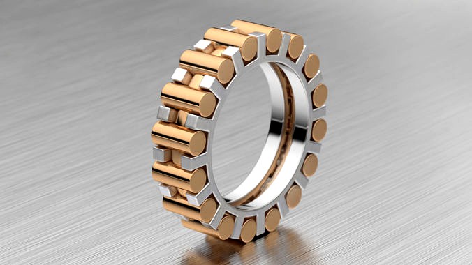 Compound man ring | 3D