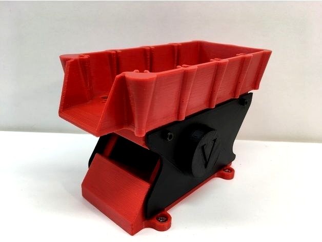 Vibrating Trough Feeder - 3d Printable Bulk Linear Vibrator | 3D