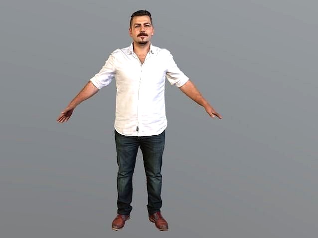 Rt045 - Male T-Pose A-Pose