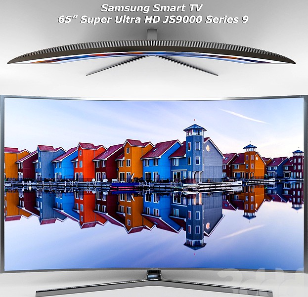 Samsung 65&quot; SUHD 4K Curved Smart TV JS9000